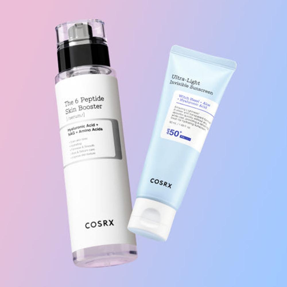 COSRX Peptide Serum 150ml + Invisible Sun Serum 50ml SPF50+ PA++++ Set