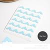 10sheets/24Pcs Colorful Photo Corner Scrapbook Paper Handmade Picture Frame Stickers DIY Home Decor