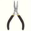 8PCS Mini Pliers Set Long Nose with Teeth Flat Jaw Round Curved Needle Diagonal Nose Wire End Cutting Cutter Tools