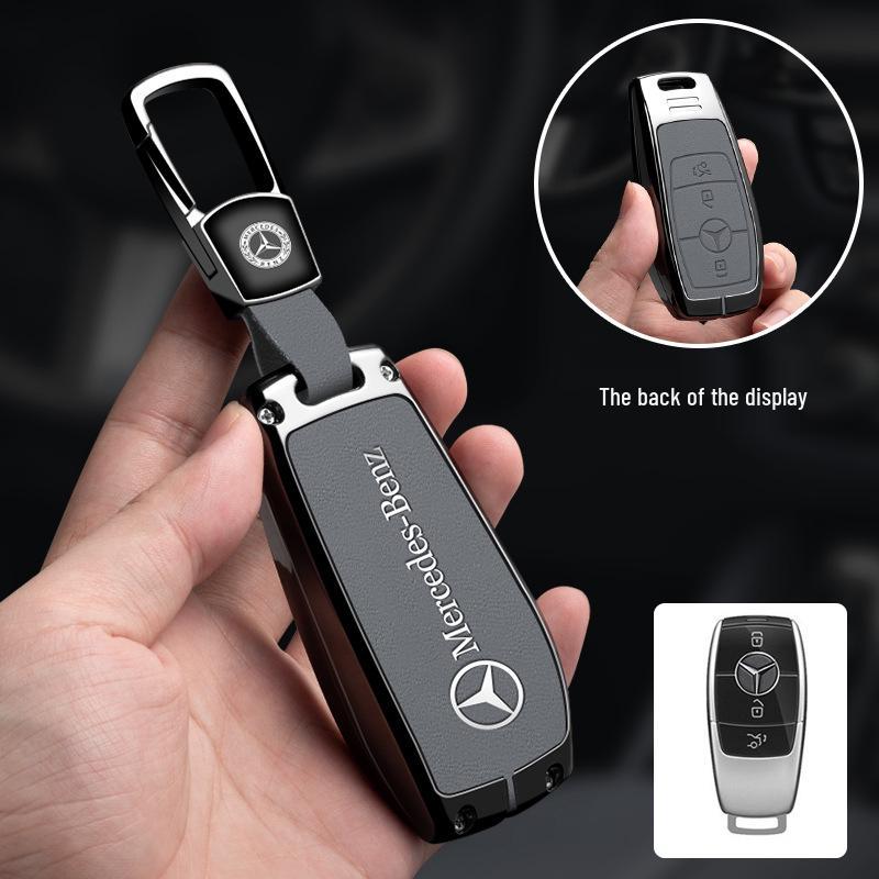 Mercedes High-End Schlüsselhülle für E300L, C260L, GLC, A200L, GLB, GLE
