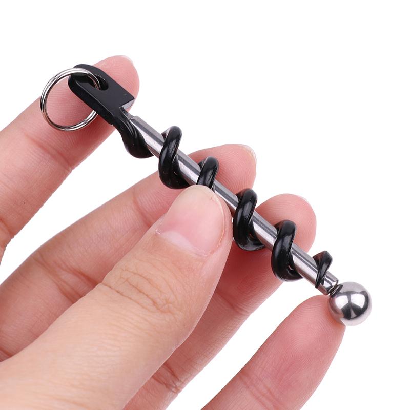 Ny Mini Vinöppnare Utomhus Vinöppnare Bärbar Nyckelring Flasköppnare Hem Kök Vinöppnare