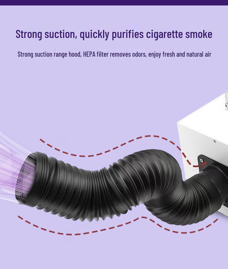 Nail Salon High-Power Nail Dust Collector with Strong Suction and Odor Removal