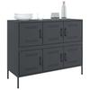 Sideboard Anthracite 100.5 x 39 x 79 cm Steel