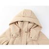 Women's Plus Size Cotton Clothing Winter Medium-length Over The Knee Waffle Thickened Cotton Jacket Tide Jacket