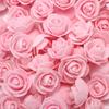 50/100/200 Pieces Teddy Bear of Roses 3cm Foam Wedding Decorative Christmas Decor for Home Diy Gifts Box Artificial Flowers