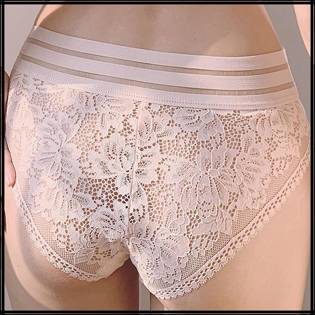 sexy lace cute for TT442 [White Fang] See-through shorts, underwear, lingerie, girly, women, (pink)