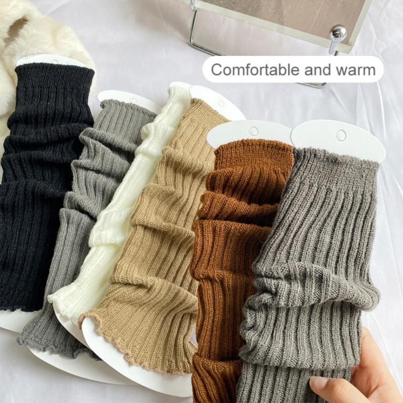 Girl's Stacked Socks Leg Warmer Children's Cotton Stockings Warm High Tube Kids Socks