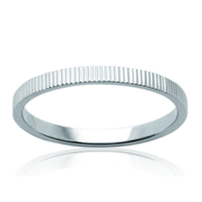 Steel Ring 'Choreography' Silver - 2 Mm