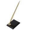 Smooth Writing Desk Signing Pen with Acrylic Stand Base for Wedding Guestbook Pens Business Documents Reception Counter