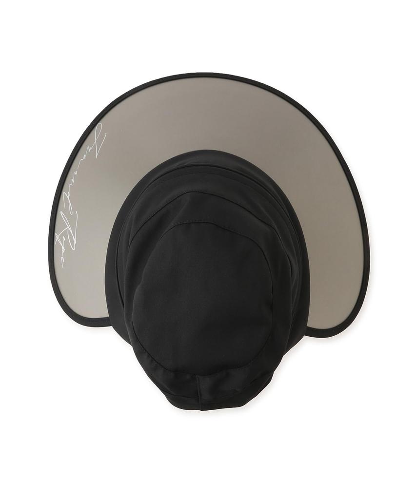 Jun & Rope 2-Way UV Self-Hat (Wide Brim) for Women ERU45020 Black Maine (01)