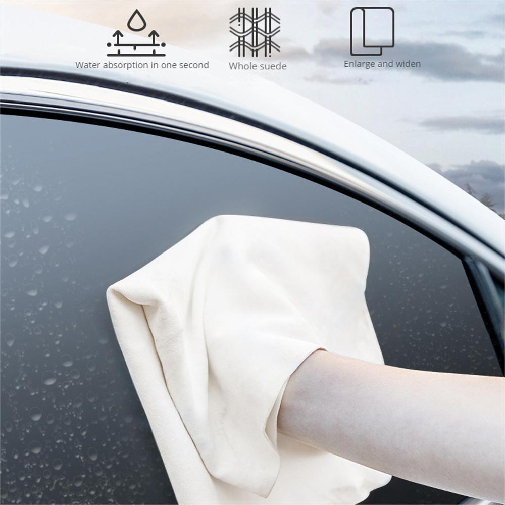 

Super Absorbent Car Washing Towel Chamois Leather Car Wipe Towel Quick Dry Car Wash Towel Window Glass Drying Cleaning Cloth