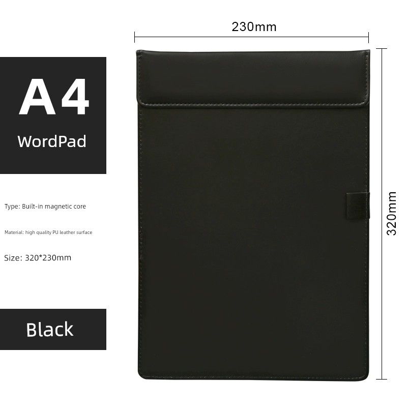 Meeting Minutes Secretary Vertical Plastic Invoice Folder