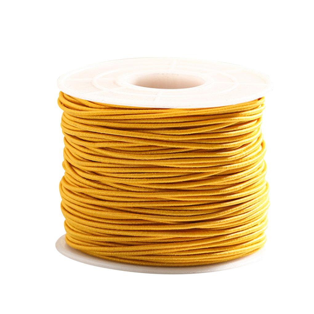 

Агат Эластичная нить Браслеты из нефритовых бусин Эластичный хрустальный шнур Строка своими руками жёлтый