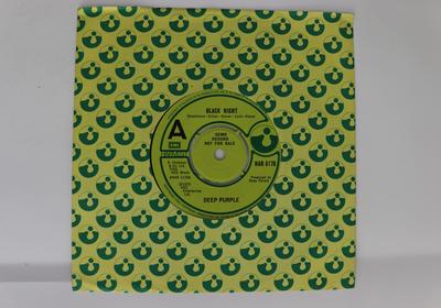 7inch Record DEEP PURPLE  Black Night  Strange Kind Of Woman HAR5178PROMO HARVEST 1979 UK Rock Used