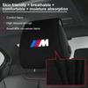 2025 E46 For BMW 1/2pcs Car Accessories Seat Headrest Protective Covers For BMW M X1 X3 X5 X6 X7 E34 E36 E39 E46 F10 F20 Z4 Perf