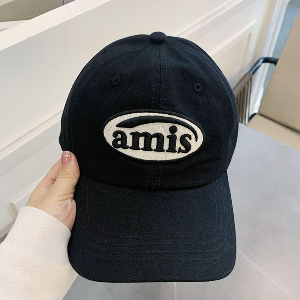 Breathable Baseball Cap Embroidery Peaked Hat Casual Snapback Hat for Men Women