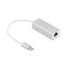 Dual Interface USB-C 3.0 to RJ45 Gigabit Ethernet Adapter for Laptops
