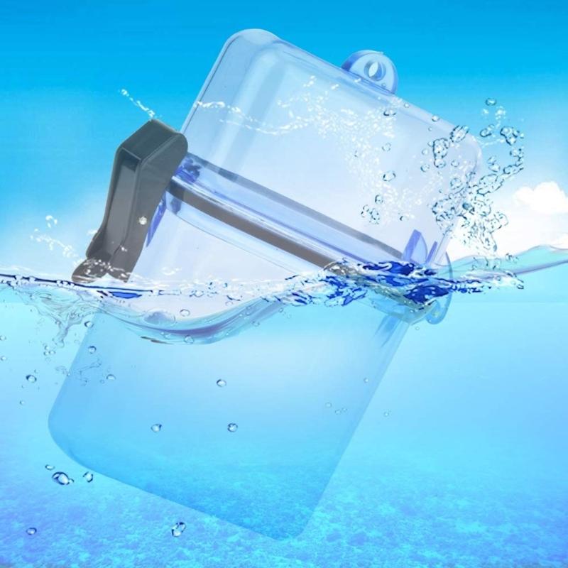 Portable Floating Watertight Case Waterproofs Diving Seal Box with Rope Hook Diving Sealing Dry Storage Box Easy To Use