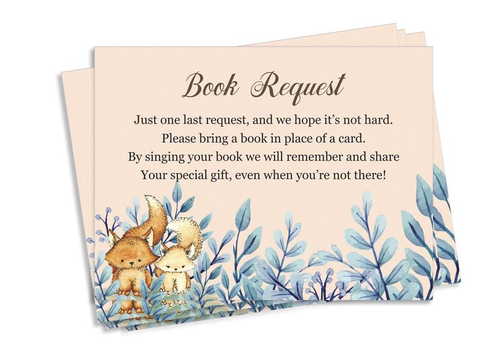 Inkdotpot 30 Fill In Style Baby Shower Invitation Cards-Animals-Gender Neutral-Blank Invites