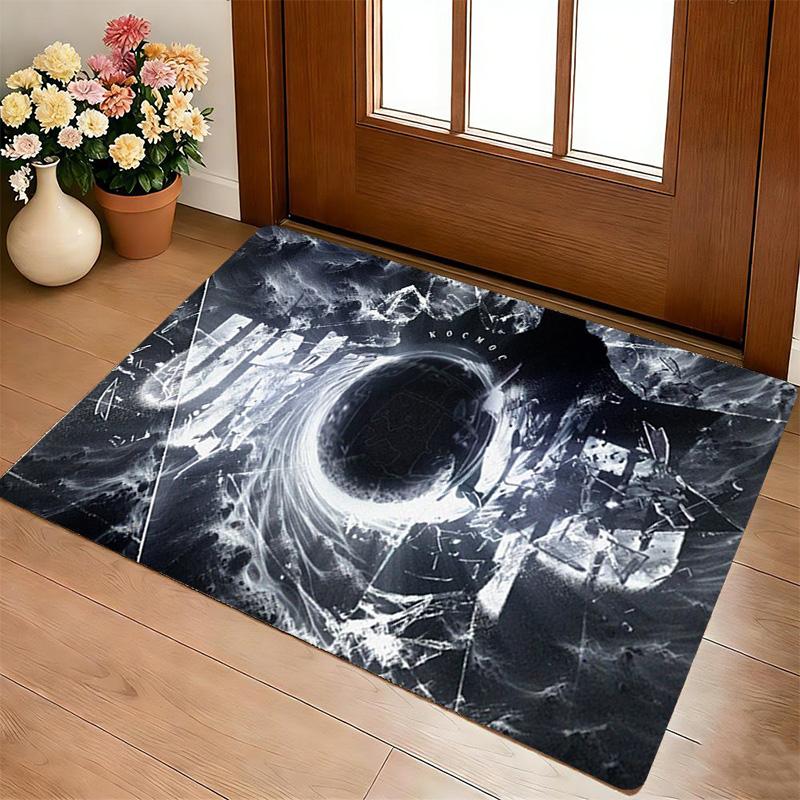 Black Hole Living Room Nonslip Area Rug Soft Carpet For Bedroom Game Playroom Sofa Office Home Decor Doormat Christmas Gift C9291234