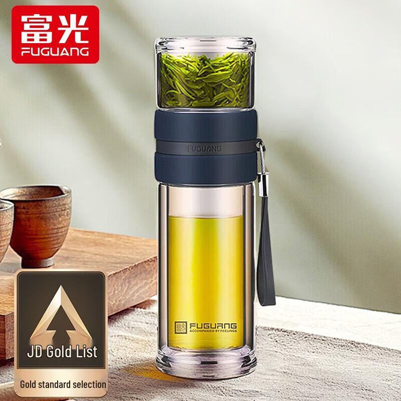 Fuguang Tea Master Double-Wall Glass Bottle
