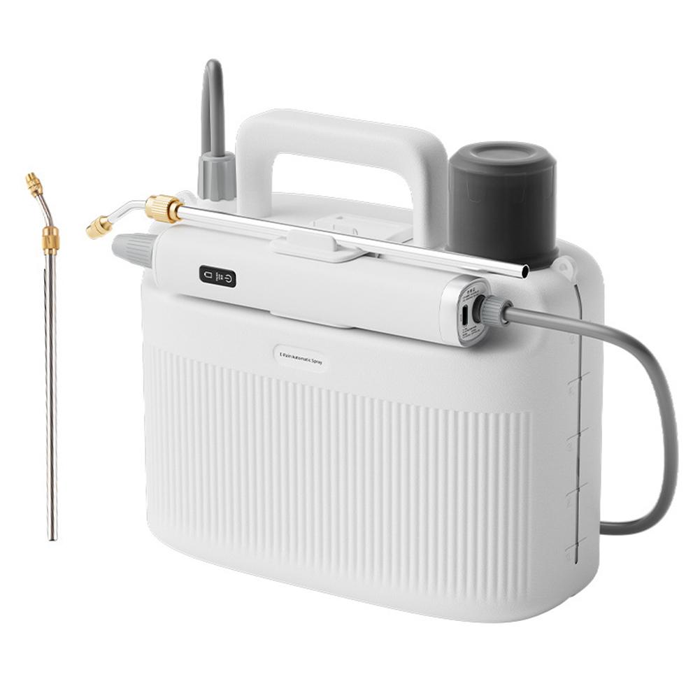 

Электрический распылитель 1,35 галлона/5 л со встроенным аккумулятором 2200 мАч, работающий от аккумулятора, для уборки садовых газонов и других целей