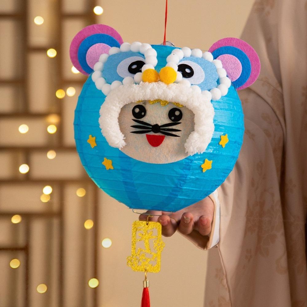 Twelve Chinese Zodiac Signs Handheld Chinese Zodiac Lantern Spring Celebration