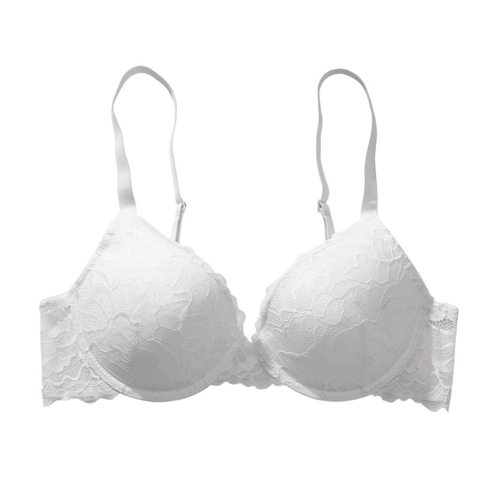 Zeriluna Lace push-up bra Breathable lace material is skin-friendly, soft, and comfortable, available in multiple colors