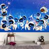 1pc Astro Bot4 Tapestry, Living Room, Bedroom, Office, Party Decor, Ideal Festive Gift
