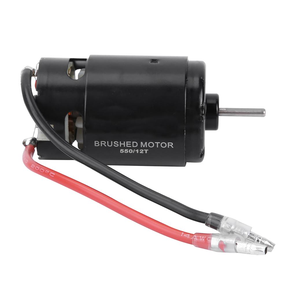 550 Carbon Brushed Motor for 1/10 RC Model Car (12T)