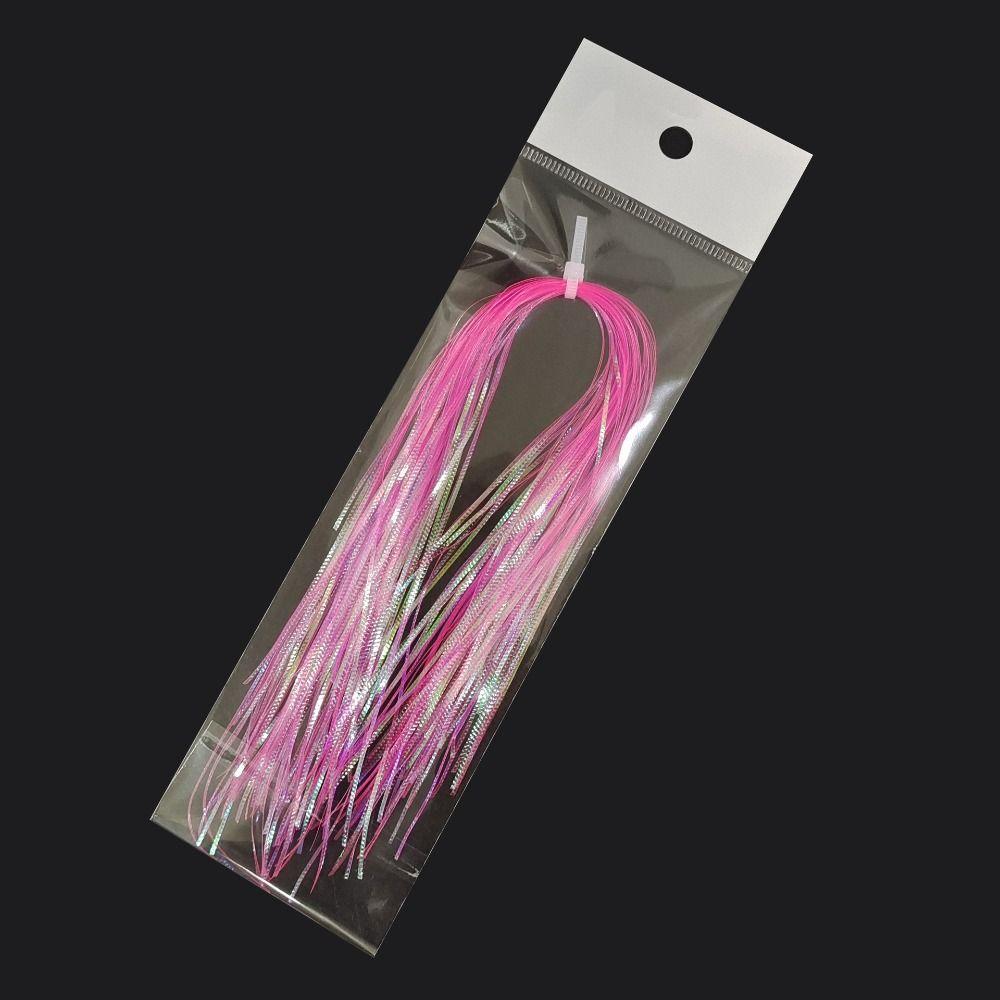 fish scales Holographic Tinsel bright filaments Lure Making Material Fly Tying Materials
