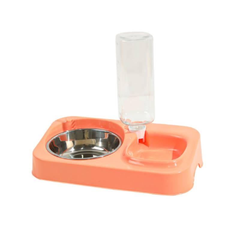 

Pet Cat Food Water Dispenser With Non Slip Base For Automatic Feeding And Hydration