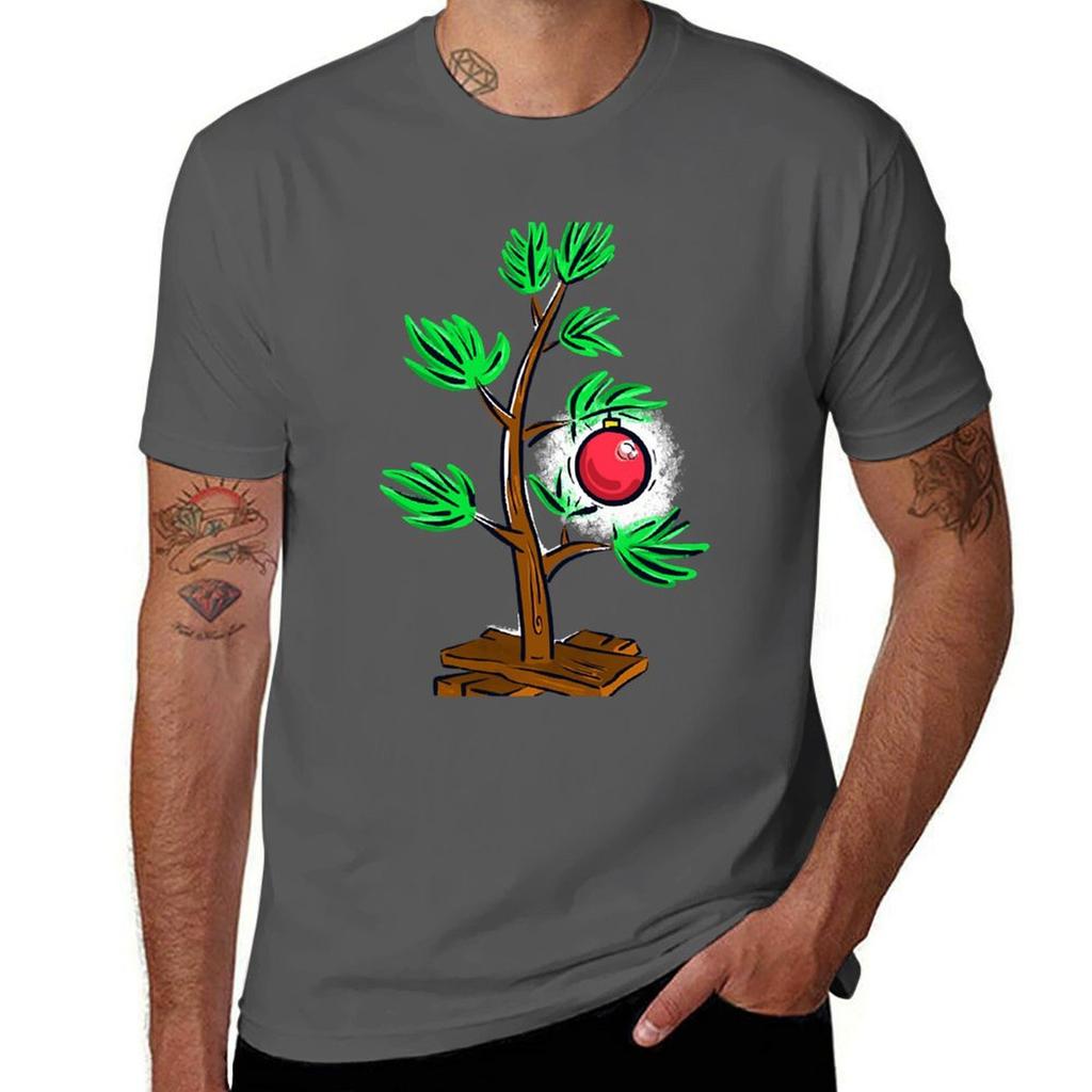 Cb Christmas Tree Tshirt Large Size Casual Tee Shirt