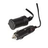 LogiLink Car Cigarette Lighter Socket Extension Cord 12V 60W 2m Black