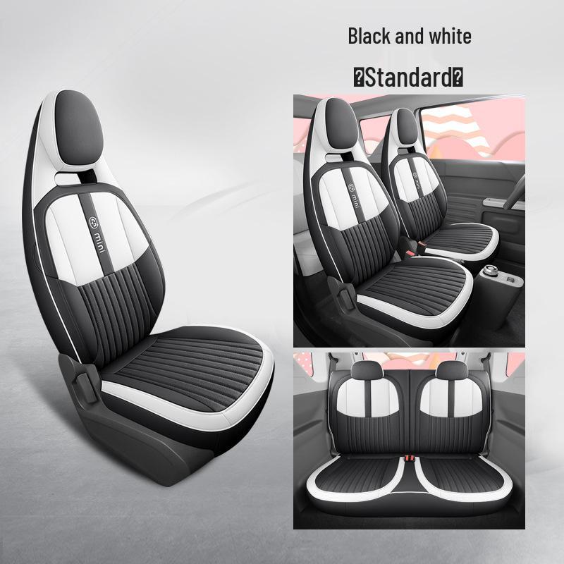 

Panda Mini Universal Leather Car Seat Cushion - New Model, All-Season Mini Special