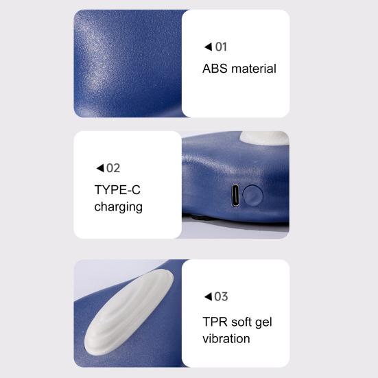 Electric Pelvic Floor Trainer USB Rechargeable 4 Vibration Modes Pelvic Floor Muscle Training Exerciser Control Pelvic Floor Strengthening Device