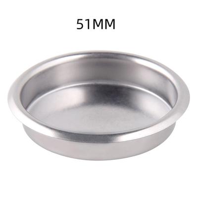 Filtro anticorrosione per filtro cieco per caffè da 51 mm, argento