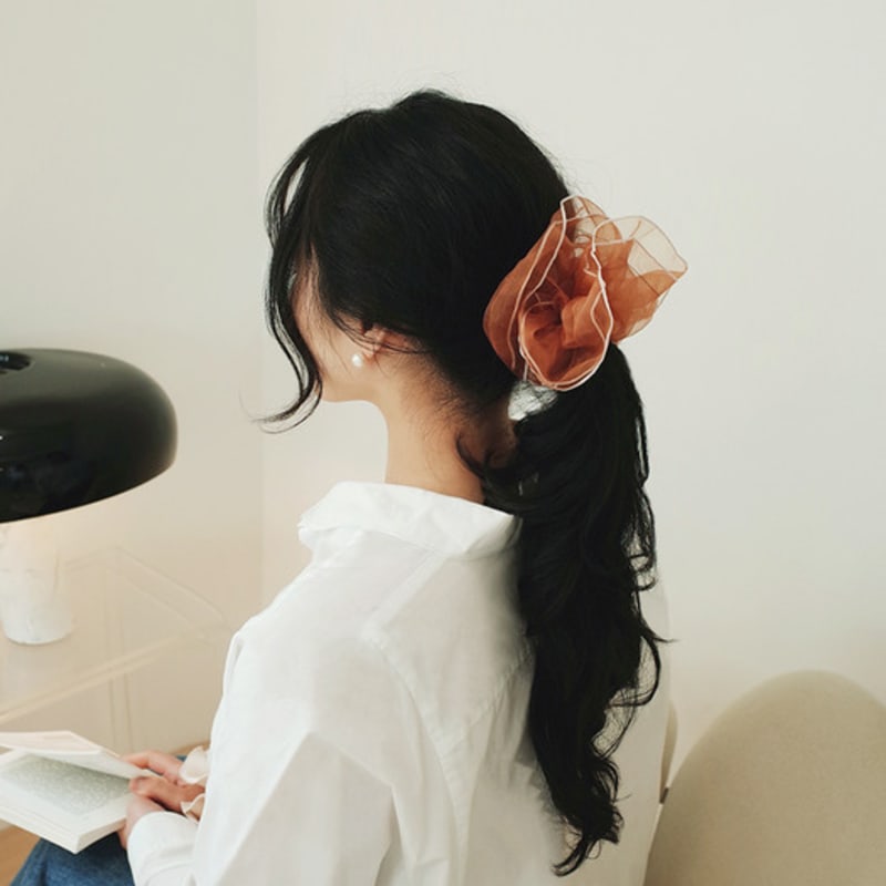 Refle.t [AIRY] ORGANZA SCRUNCIE (4 Color)