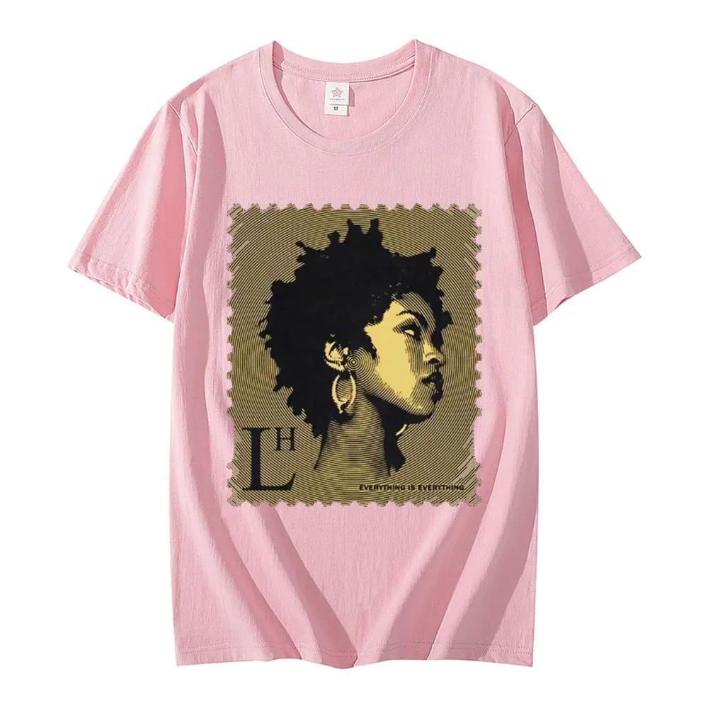 

Rapper Lauryn Hill Music Album Graphic TShirt Unisexs Womens Vintage Casual Short Sleeve T Shirt Fashion Hip Hop Rock Streetwear S
