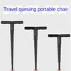 Portable Queue Portable Seat Plastic Subway Telescopic Stool New Folding Chair