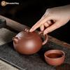 Chinese Zisha Clay Kung Fu Tea Set