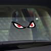 Creative Eye Car Sticker: Personality Decor for Scratch Cover on Car Body, Tail, or Window. Also for Electric Motorcycle.