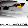 "English Letter" Pattern Waterproof Vinyls Sticker for Vehicle Exteriors Decoration Automobiles Rear Tail Label