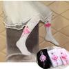 Spring/Autumn Ballet Cotton Knit Tights for Girls - Medium/Large