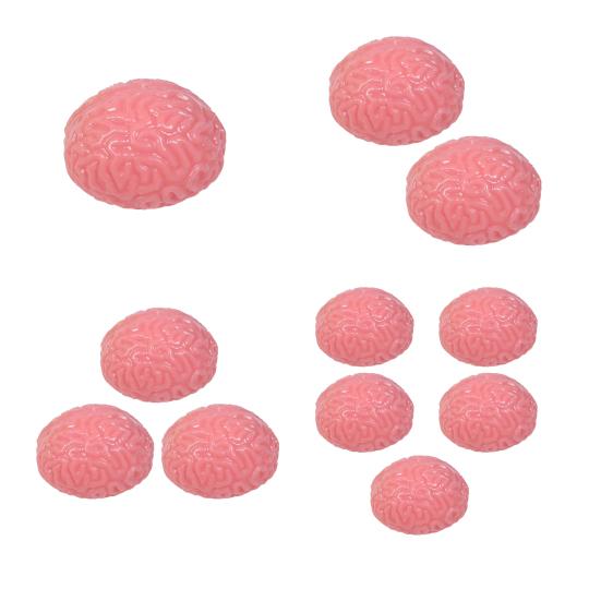 Brain Shaped Squeeze Toy Brain Splat Balls Sticky Sensory Fidget Toy for Kids Novelty Stress Reliever Goodie Bag Suffers Party Favors