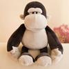 Kawaii Jungle Animal Plush Toys Forest Animal 25CM Plush Dog Zebra Elephant Lion Fox Giraffe Children's Toys Doll Birthday Gift