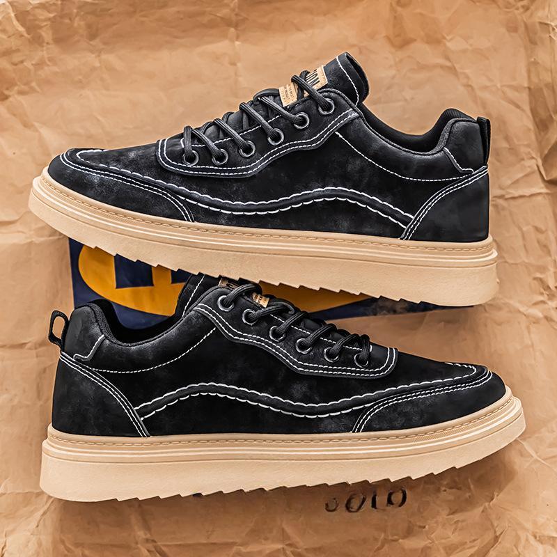 Non-Slip Casual Sneakers for Outdoor Trailing Trekking Walking Skateboard Shoes Men's Lightweight Comfortable Work Shoes