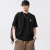 New Summer Short-sleeved Trendy Versatile Printed Pattern Fashionable T-shirt Cool Feeling