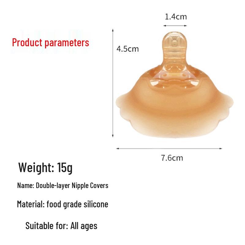 Silicone Nipple Protector & Breast Pads for Pain Relief During Breastfeeding