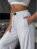 Trendy Women's Two-Piece Sling Vest & Wide-Leg Pants Set